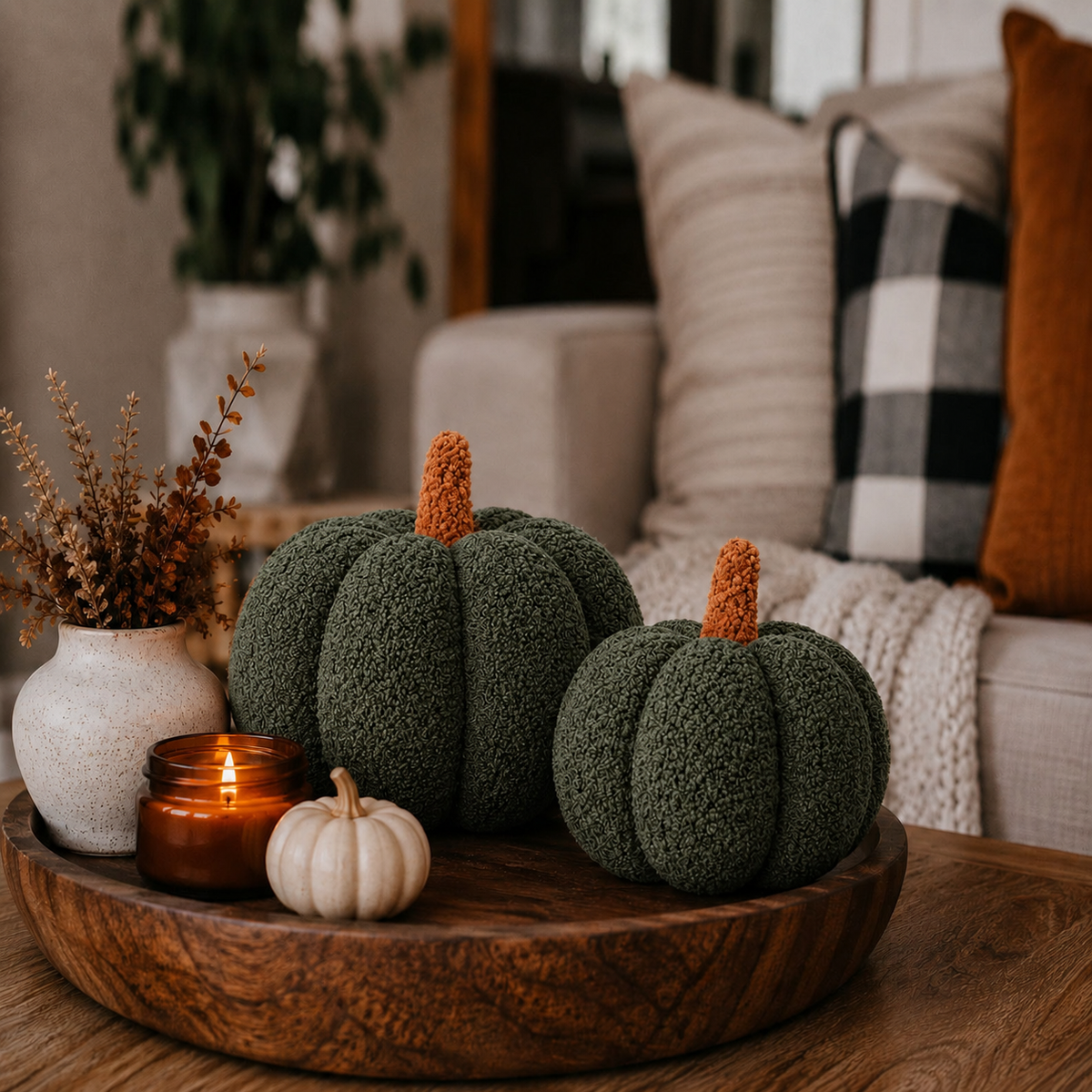 Blair Velvet Pumpkin
